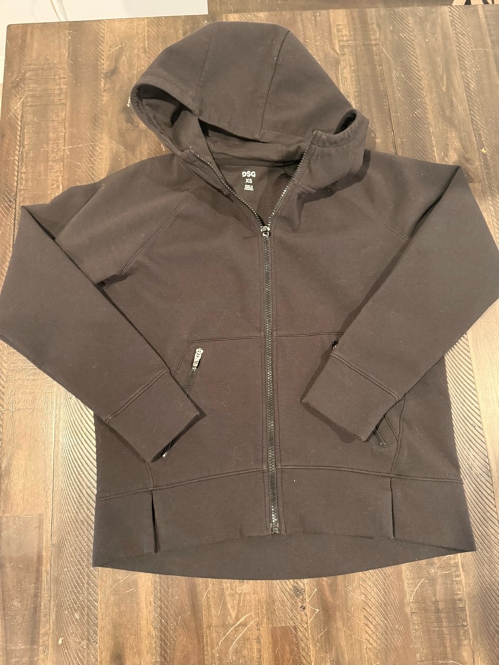 DSG black athletic zip up! Size XS